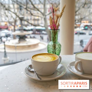 Café Kitsuné Louvre en mode salon de thé et pâtisserie