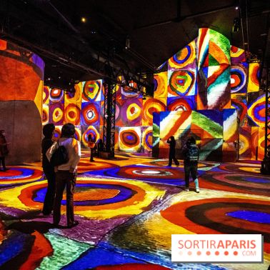Exposition Kandinsky à l’Atelier des Lumières