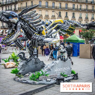 Horizon Forbidden West : l'exposition dans le métro parisien - nos photos