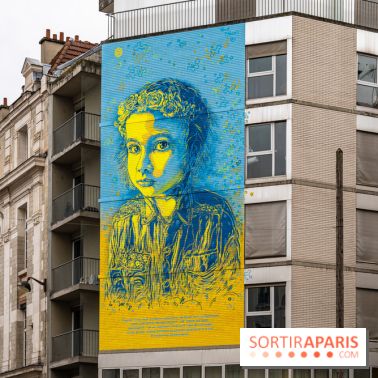 Le monde du street art se mobilise pour l'Ukraine à Paris, les photos