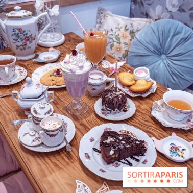 Le Jardin de Mademoiselle en mode Fête foraine sous la neige 