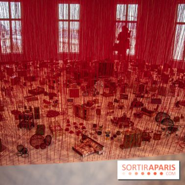 Carte blanche à Chiharu Shiota au Musée Guimet