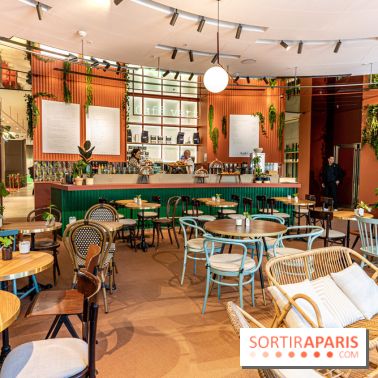 Le Café Vert du Printemps Haussmann 
