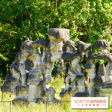 Le jardin de sculptures de la Dhyus, un lieu insolite en Île-de-France
