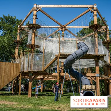 Accrocamp Créteil, les photos de l'accrobranche 