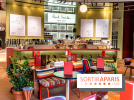Café Paul Smith, le créateur de mode s'approprie le Café Vert du Printemps Haussmann