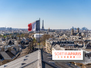 Le panorama du Panthéon - l'une des plus belles vues de Paris à 360° - vue paris - Tour Eiffel - drapeau