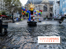 La Fontaine Stravinsky restaurée à Paris, nos photos