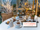 Le Tea Time du Joy à l'Hôtel Fouquet's sur sa terrasse d'hiver enchantée