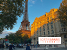 Visuel Paris 7e - Tour Eiffel - coucher de soleil