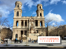 Visuel Paris 6e - place église Saint Sulpice