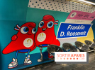 Jeux olympiques et paralympiques Paris 2024 - Visuel - métro Roosevelt