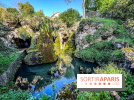 Parc du Dr Fauvel à Villennes sur Seine, grotte et cascades