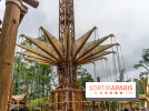 Parc Astérix : inauguration de la Tour Numérobis avec Jamel Debbouze
