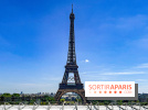 Tour Eiffel anneaux jeux olympiques Paris 2024