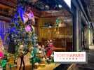 Les vitrines de Noël 2024 du Printemps Haussmann avec Juliette Binoche