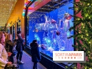 Les vitrines de Noël 2024 des Galeries Lafayette Haussmann avec Vianney et Kevin Germanier