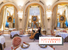 Le tea time Impérial de Noël du Ritz Paris, l'expérience exceptionnelle - les photos -  salon Marie-Louise - harpe