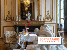 Café Ginori à Paris - tea time et apéritivo Place Vendôme - cheminée