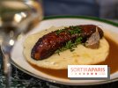 Le Bistro des Livres, le restaurant français pour les amoureux des bouquins -  saucisse purée 