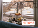 Le tea time éphémère face à la Tour Eiffel au Pullman