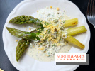 Le Cochon à l'Oreille - Asperges, sauce mimosa