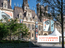 Hôtel de Ville - De Paris à Belem - Forêt Urbaine - Obey  - A7C03307