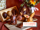 Les chocolats de Pâques 2026 de la chocolaterie-pâtisserie Jardin Sucré - photos