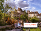 La terrasse du Moulin de Nemours, la guinguette estivale en bord de Loing 77