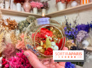 Atelier bougeoir fleurs séchées