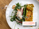 Chez Clo - Lasagnes artichaut, petit pois, ricotta