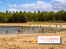 Île de loisirs du Val de Seine dans les Yvelines, plage, baignade et activités - photos