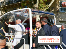 EN Images : le passage du pape Léon XIV en papamobile à Paris