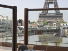 Terrasse, Restaurant, Les Ombres, Musée du Quai Branly, Tour Eiffel, Paris