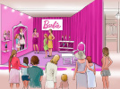 Le 1er dressing virtuel de Barbie aux Galeries Lafayette