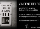 Vincent Delerm, Théâtre des Bouffes du Nord, Concert, Spectacle, Musique
