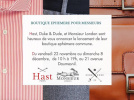 Pop-up Store Duke & Dude x Monsieur London x Hast