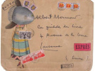 Enveloppe-collage de Jacques Prévert
