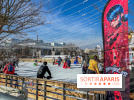 Une vraie patinoire s’installe Parc André Citroën : Patins en folie