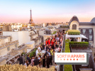 La terrasse en Rooftop du Peninsula Paris 2025, le bar perché à la vue imprenable