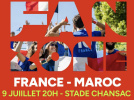 France-Maroc, la Fan zone de Trappes dans les Yvelines pour le quart