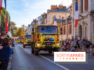 Une grande parade de véhicules pour remercier les pompiers des incendies de Fontainebleau