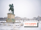 Paris sous la neige ce samedi, les photos