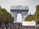 L'Arc de Triomphe empaqueté, hommage à Christo réussi