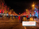 Inauguration des Illuminations de Noël des Champs-Élysées avec Clara Luciani