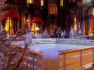 restaurant savoyard ephémère, plaza athénée, patinoire