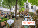 Seveste, la terrasse-restaurant du Théâtre de l’Atelier À Montmartre