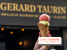 Le nouveau glacier Gérard Taurin à Paris, Meilleur Ouvrier de France 