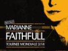 Marianne Faithfull en concert à l’Olympia de Paris en 2014 pour ses 50 ans de carrière 