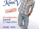 Keen'V en concert au Zénith de Paris en 2014